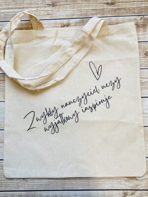 Torba Dzień Nauczyciela - delikatny napis